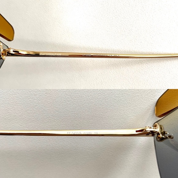 Fendi Karligraphy cat eye sunglasses